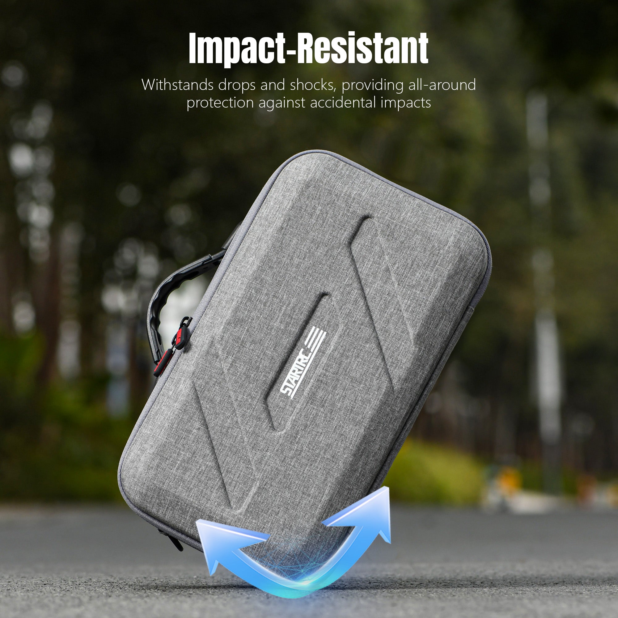 STARTRC Flip Drone Case for DJI Flip Fly More Combo,Portable PU Leather Shoulder Bag Can Organizes RC2/RC-N3 Remote, 7 Original Batteries, Charging Hub, 65W Charger, Flip Drone and Other Accessories 4
