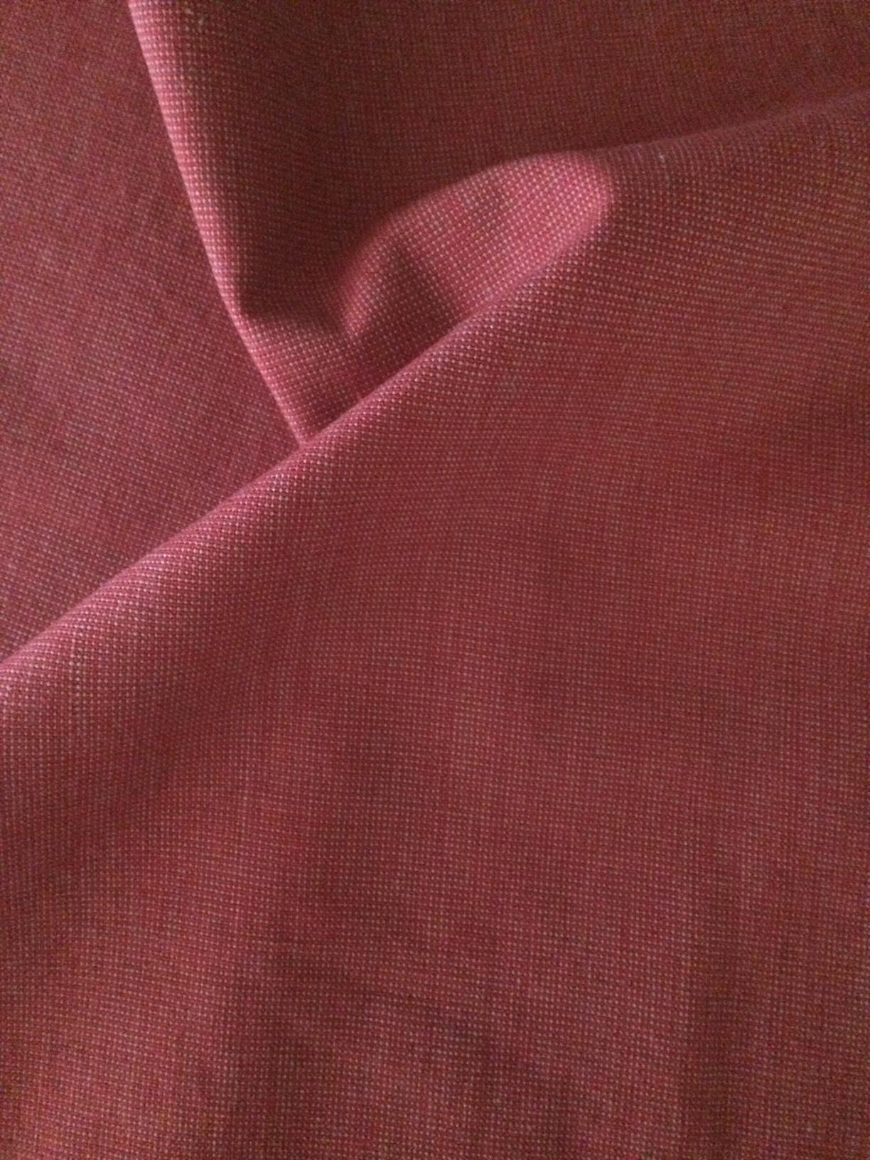 Pack of 4 Elements Deep Red Solid Base Colour Square Cushion Covers 3