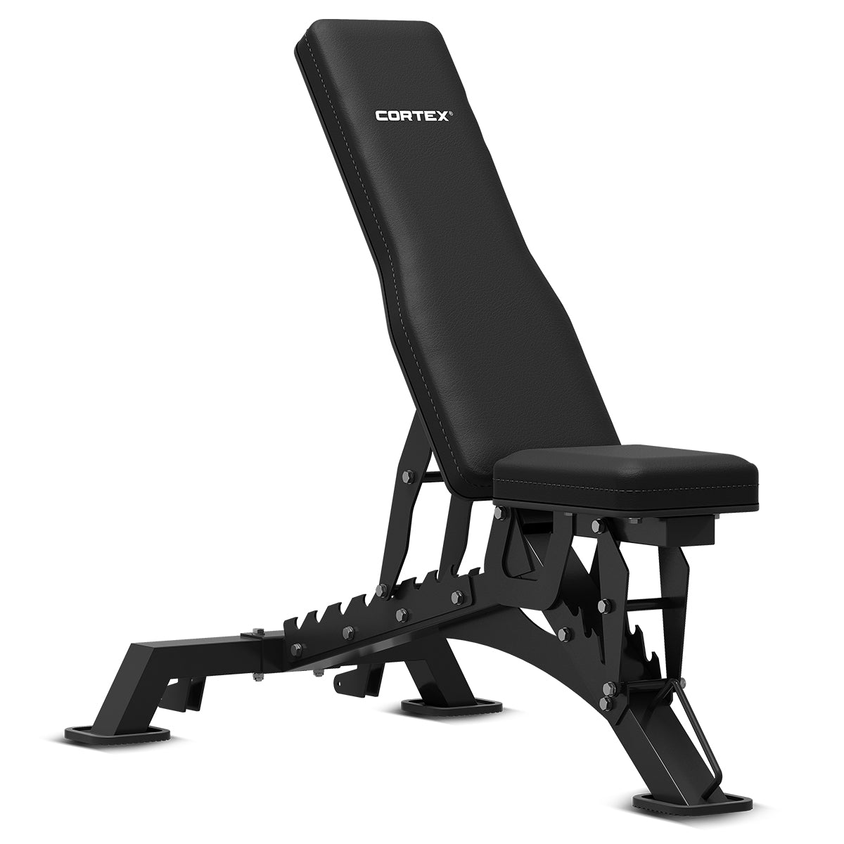 CORTEX SM20 Smith Station Ultimate Set with Olympic Bumper Weights, 48kg Revolock and Bench Set 4