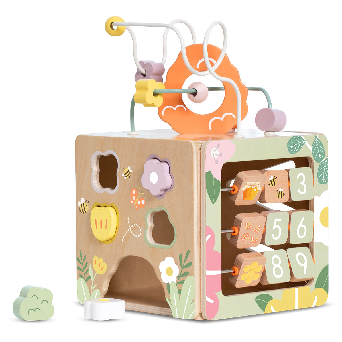 Classic World Honeybee Activity Cube 3