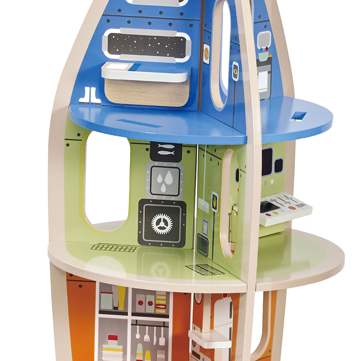Classic World Pretend Play Rocket 8