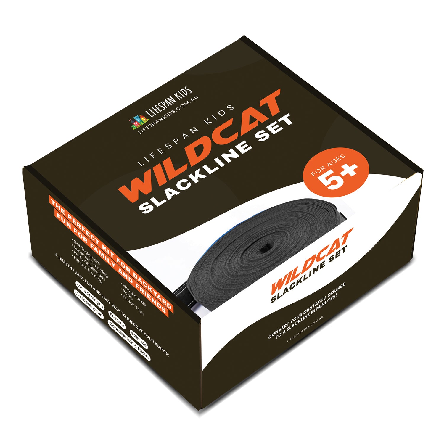 Lifespan Kids Wildcat Slackline Set 12