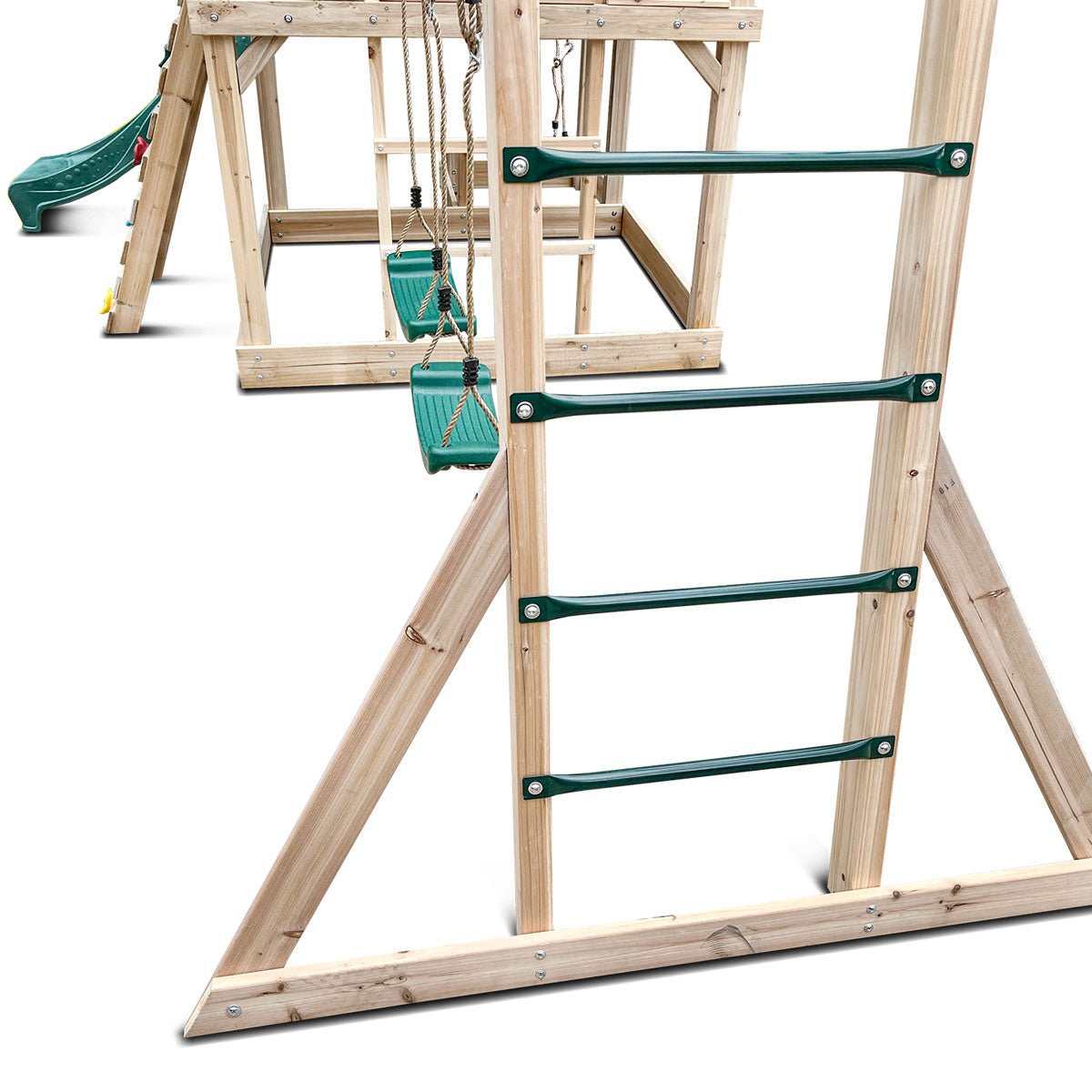 Lifespan Kids Kingston Cubby House with 2.2m Green Slide 6