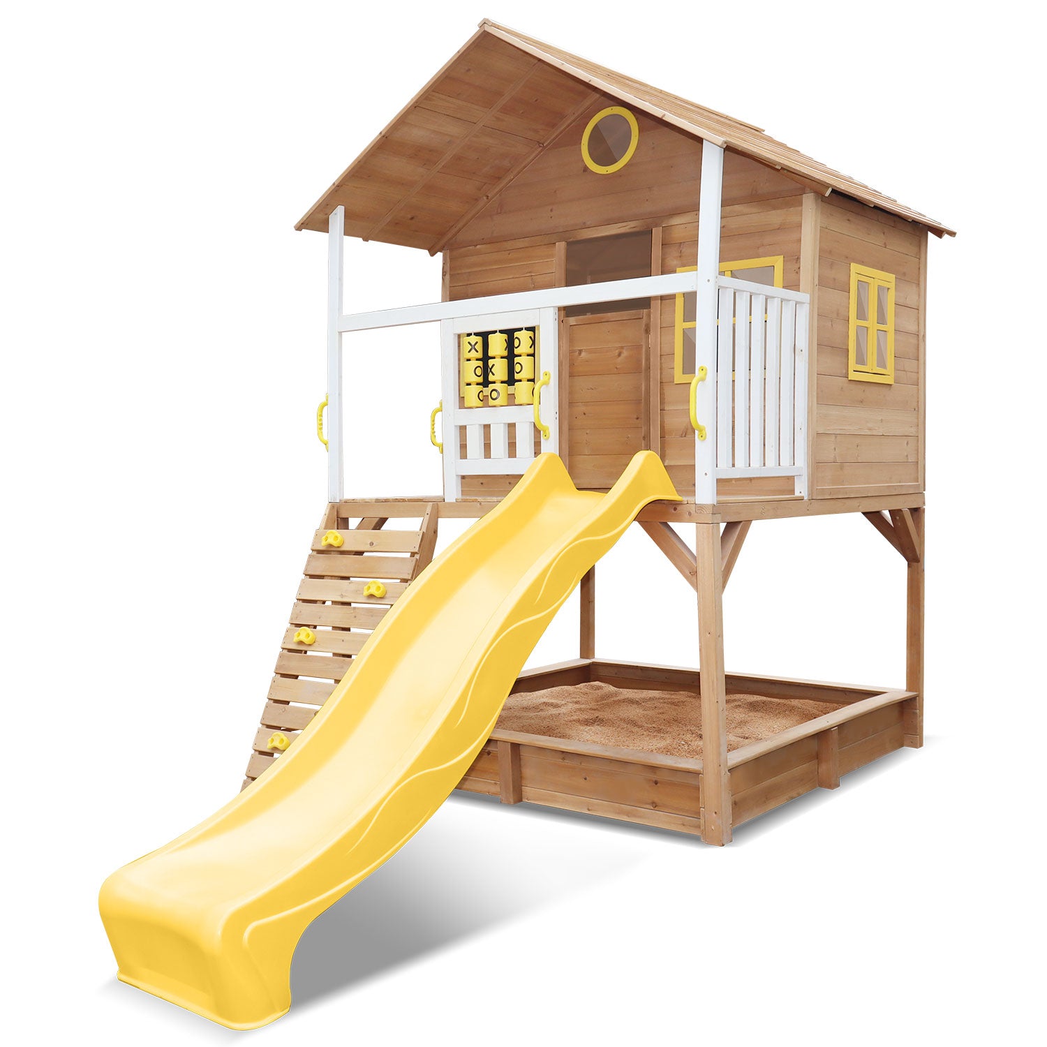 Lifespan Kids Warrigal Cubby House - Yellow Slide 3