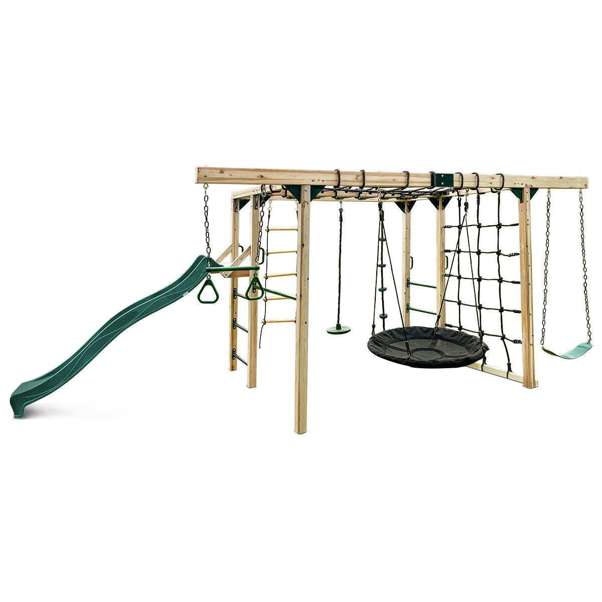 Lifespan Kids Orangutan Climbing Cube Jungle Gym Play Centre + Green Slide 3