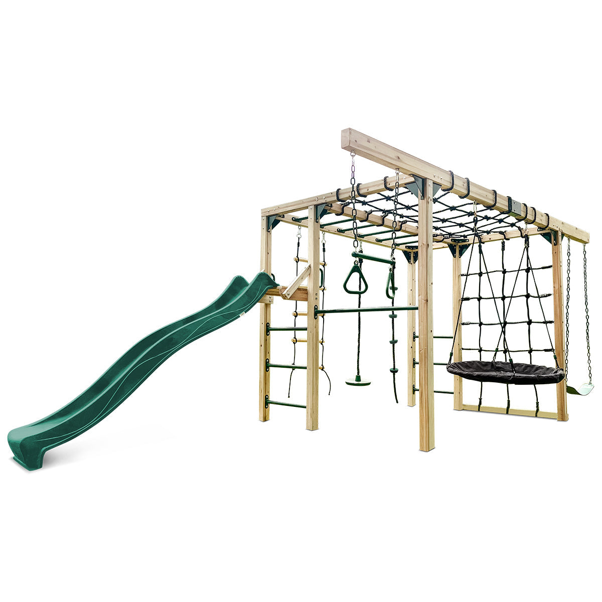 Lifespan Kids Orangutan Climbing Cube Jungle Gym Play Centre + Green Slide 4