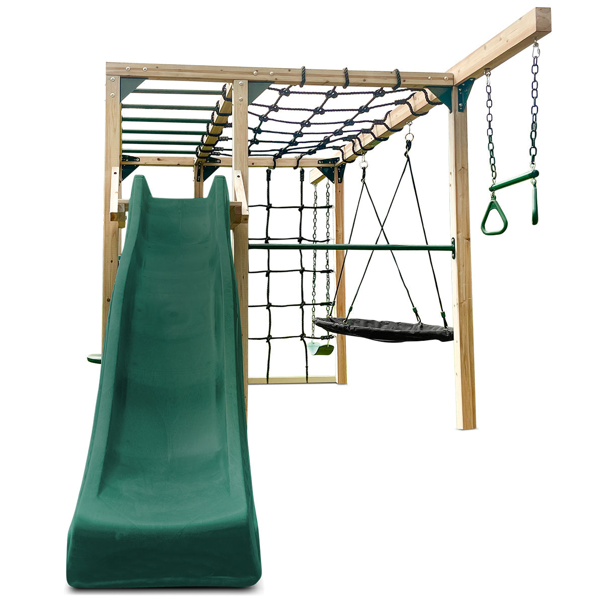 Lifespan Kids Orangutan Climbing Cube Jungle Gym Play Centre + Green Slide 5