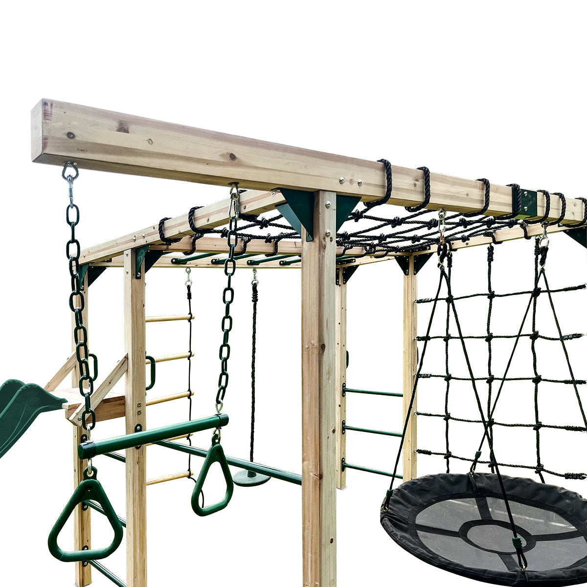 Lifespan Kids Orangutan Climbing Cube Jungle Gym Play Centre + Green Slide 6