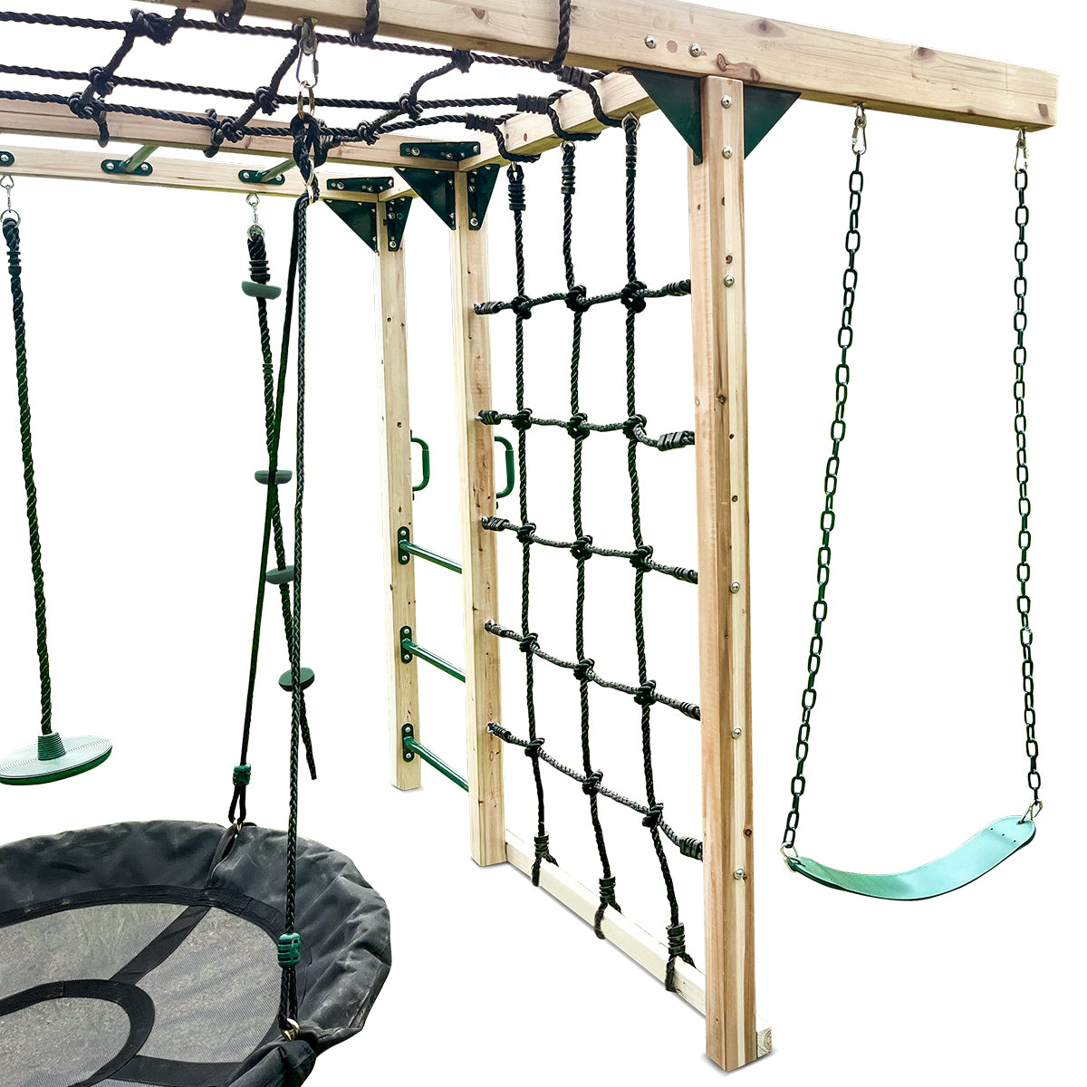 Lifespan Kids Orangutan Climbing Cube Jungle Gym Play Centre + Green Slide 7