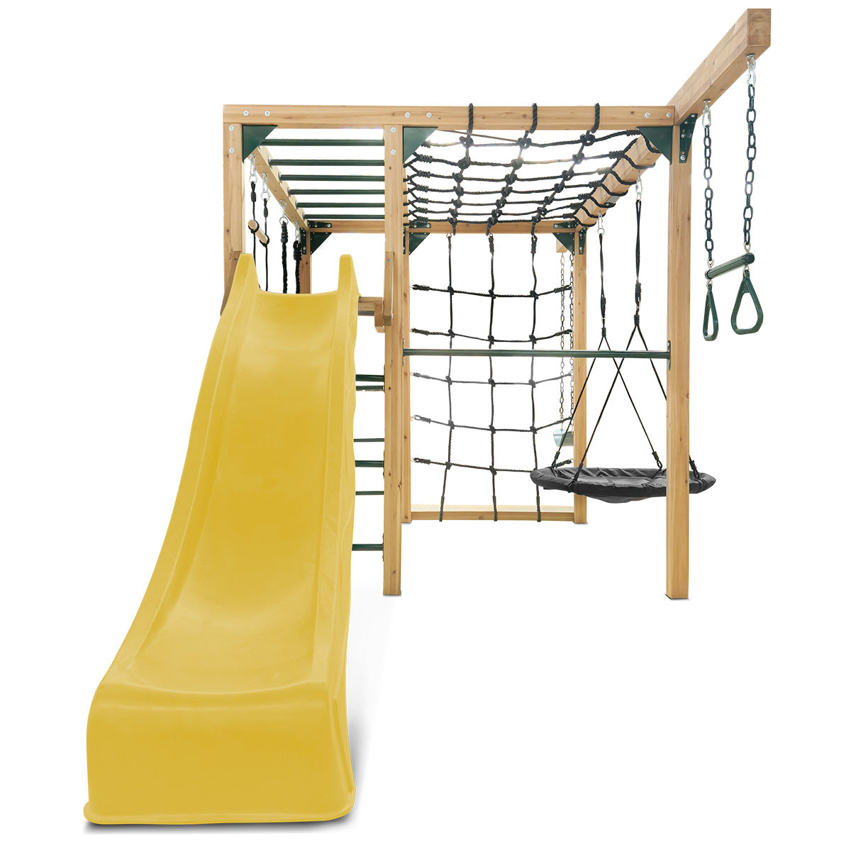 Lifespan Kids Orangutan Climbing Cube Jungle Gym Play Centre + Yellow Slide 5