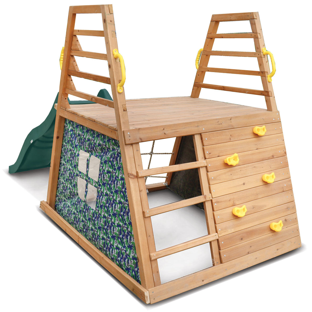 Lifespan Kids Cooper Climbing Frame with 1.8m Green Slide 4