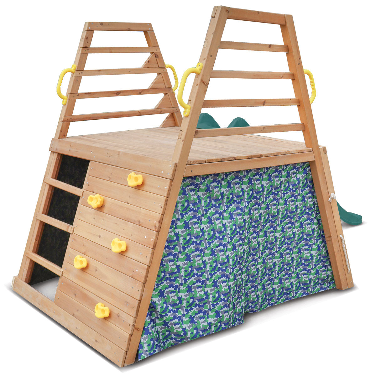 Lifespan Kids Cooper Climbing Frame with 1.8m Green Slide 5