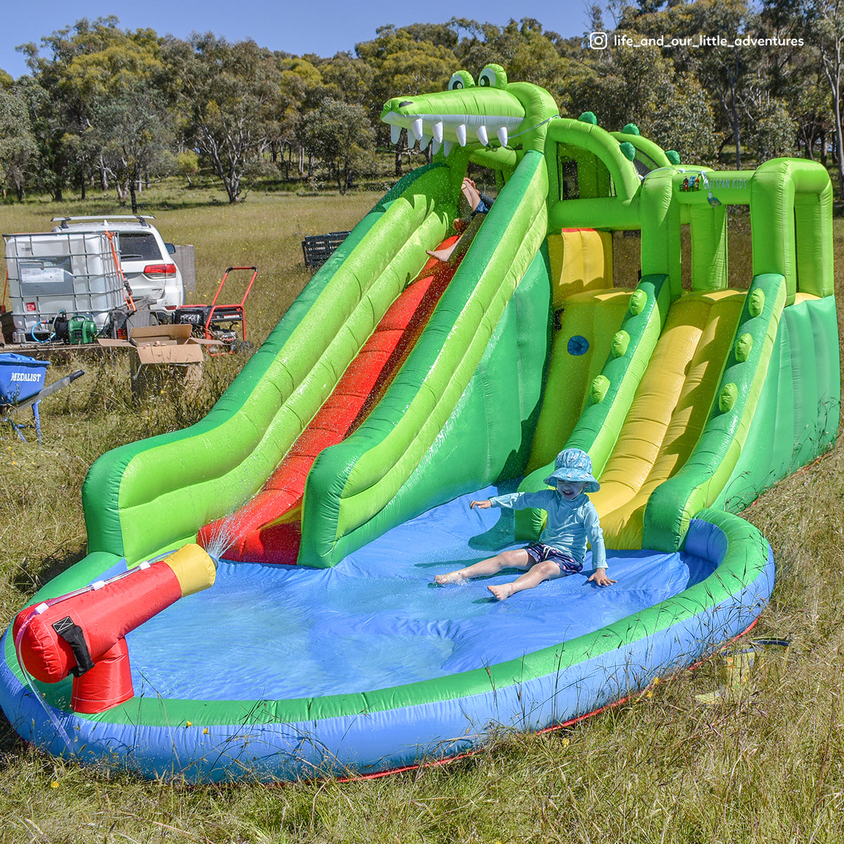 Lifespan Kids Crocadoo Slide & Splash 8