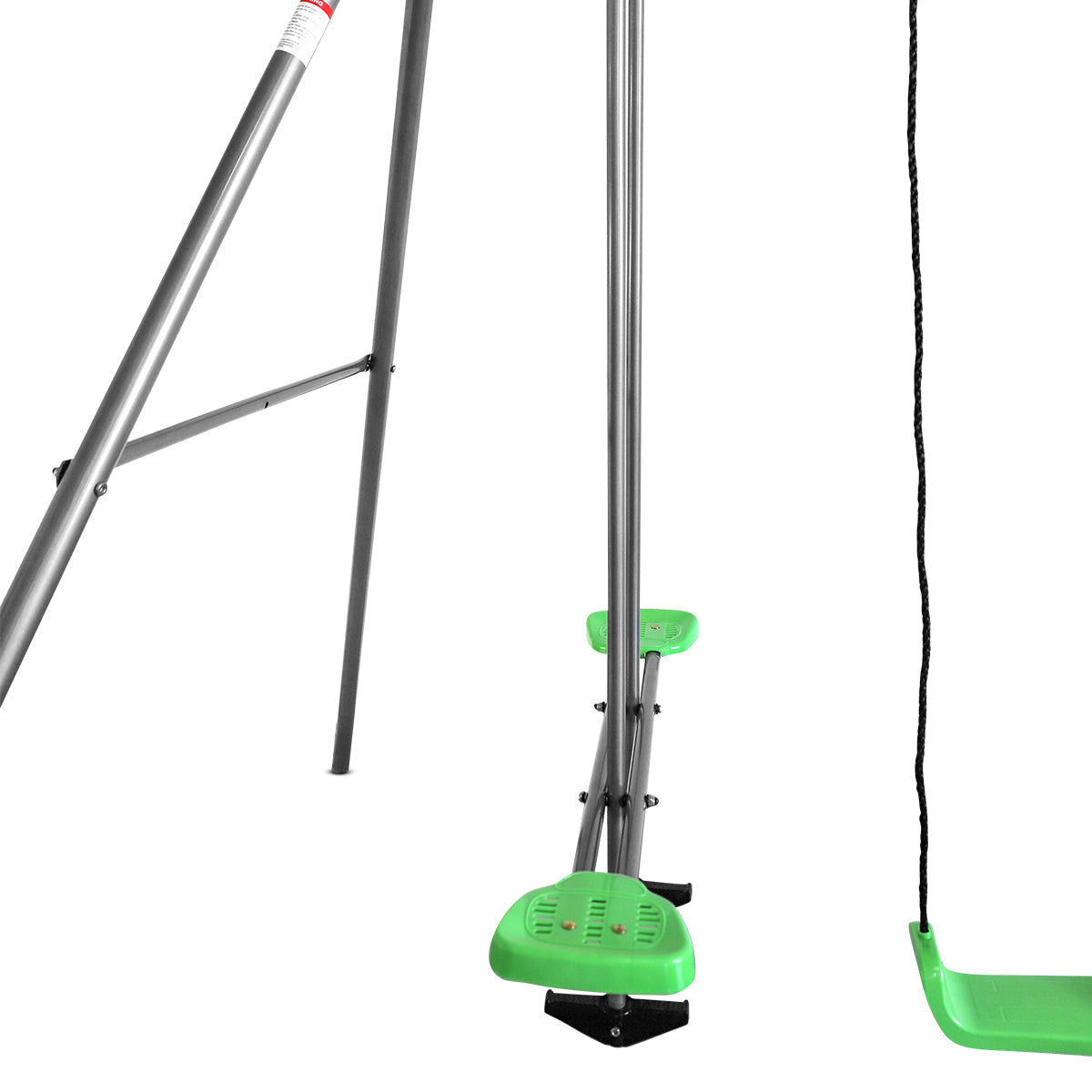 Lifespan Kids Lynx 4 Station Swing Set with Slippery Slide 3