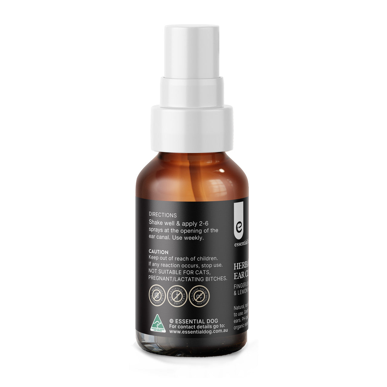 Herbal Plus Dog Ear Cleaner (Witch Hazel, Aloe & Lemon Myrtle) 5