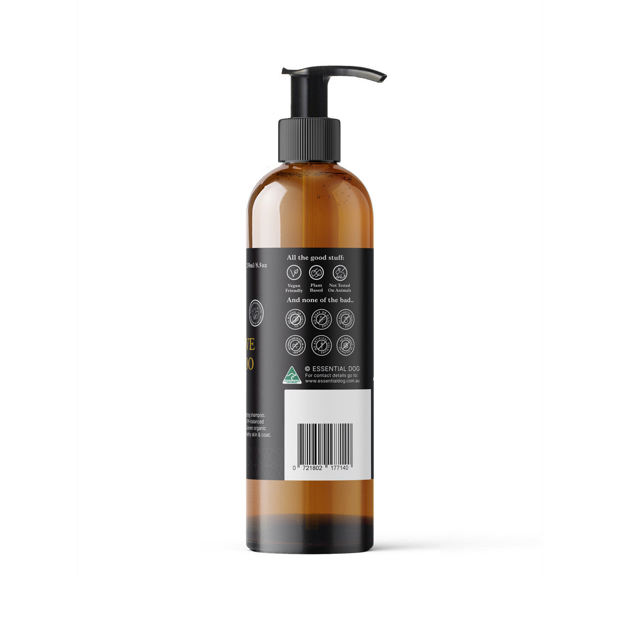 500ml Natural Sensitive Dog Shampoo (Chamomile, Sweet Orange & Rosewood) 3