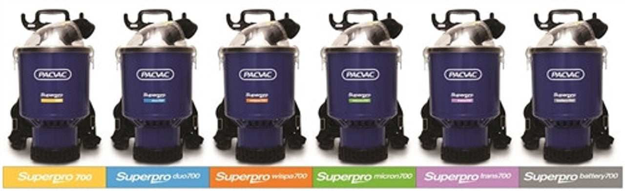 30 x Paper Dust Bags for Pacvac Superpro 700 Series 6