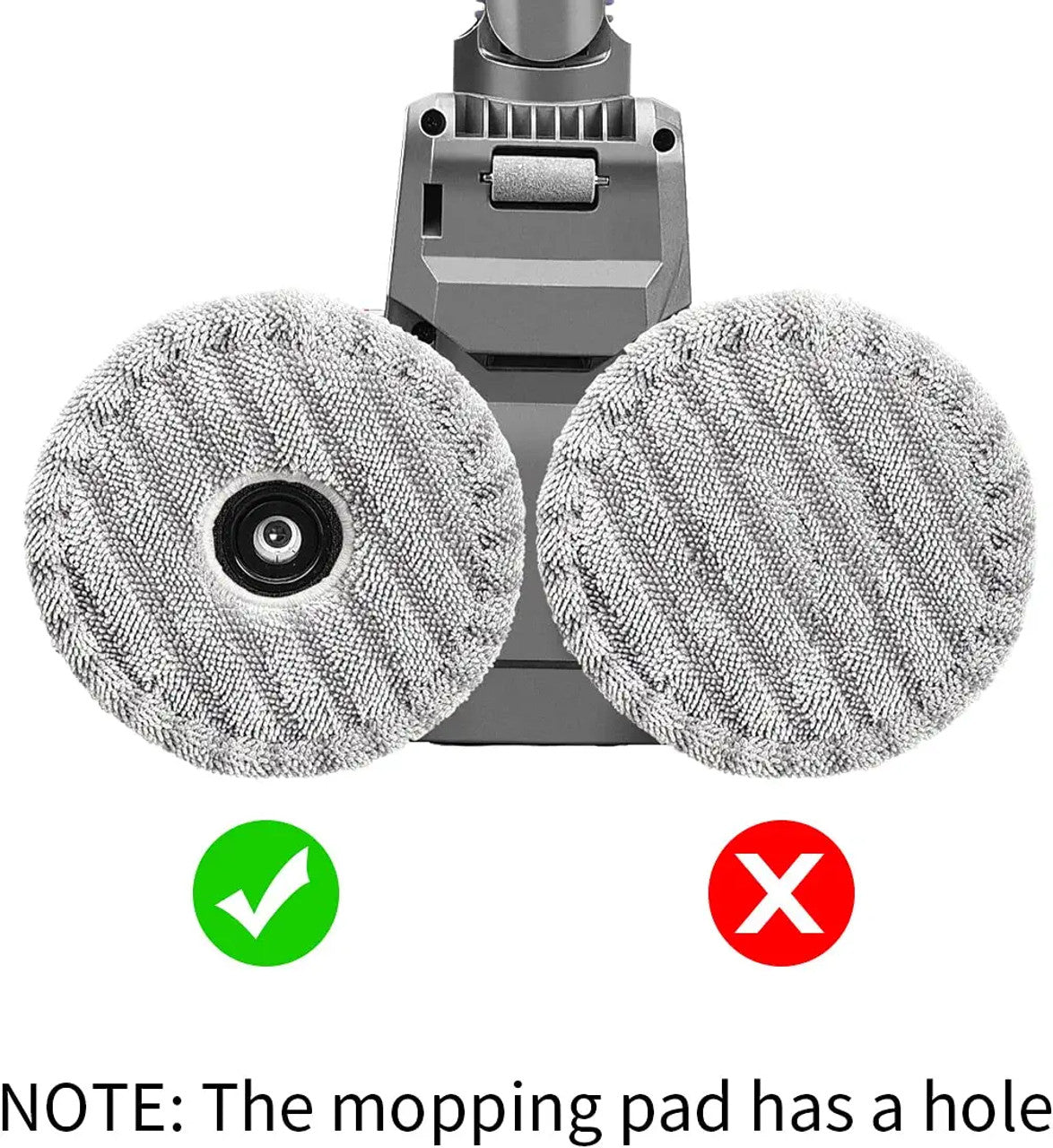 Superior Mop & Vacuum Tool for Dyson V7, V8, V10, V11 & V15 Vacuum Cleaners 12