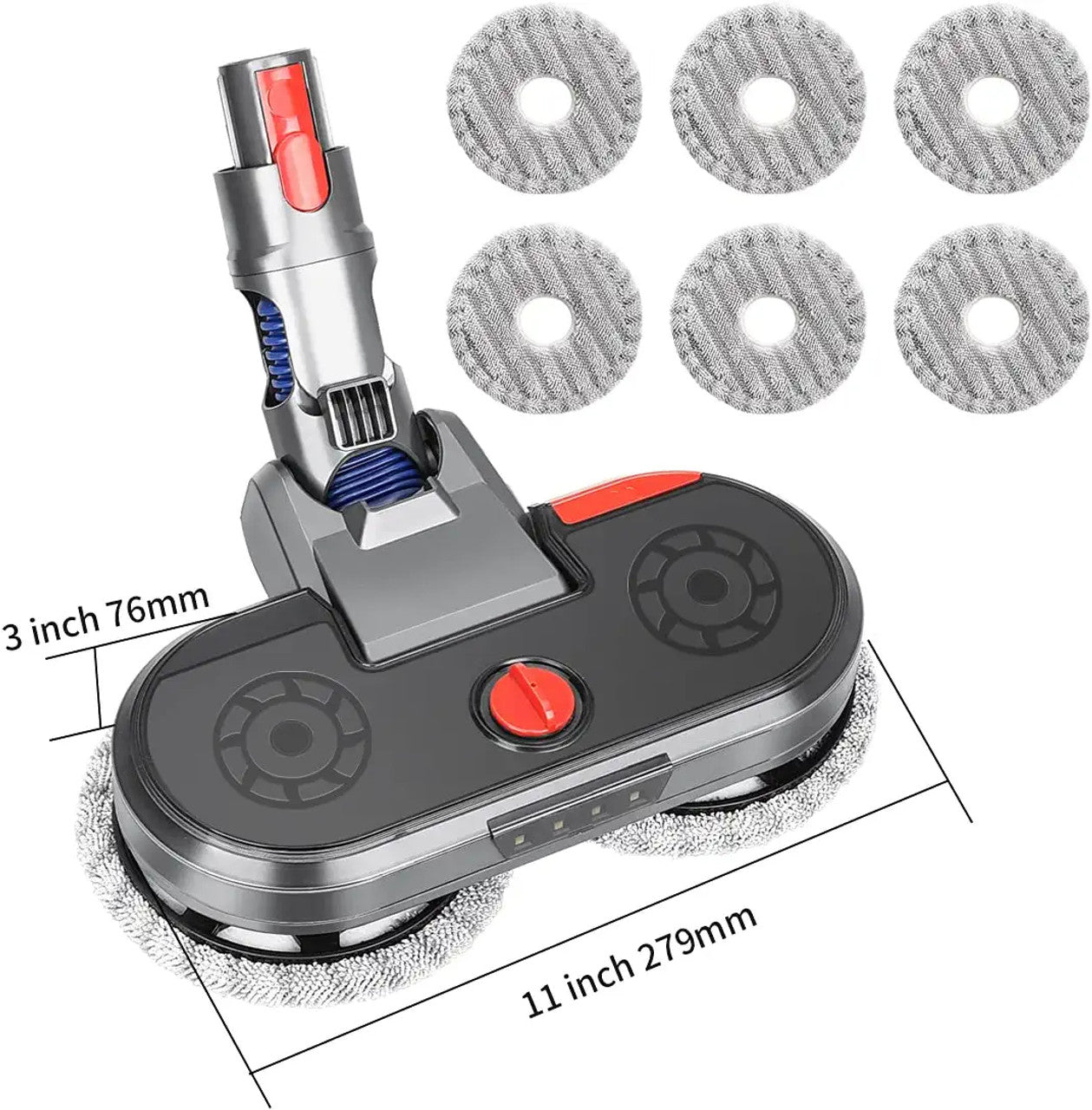 Superior Mop & Vacuum Tool for Dyson V7, V8, V10, V11 & V15 Vacuum Cleaners 13