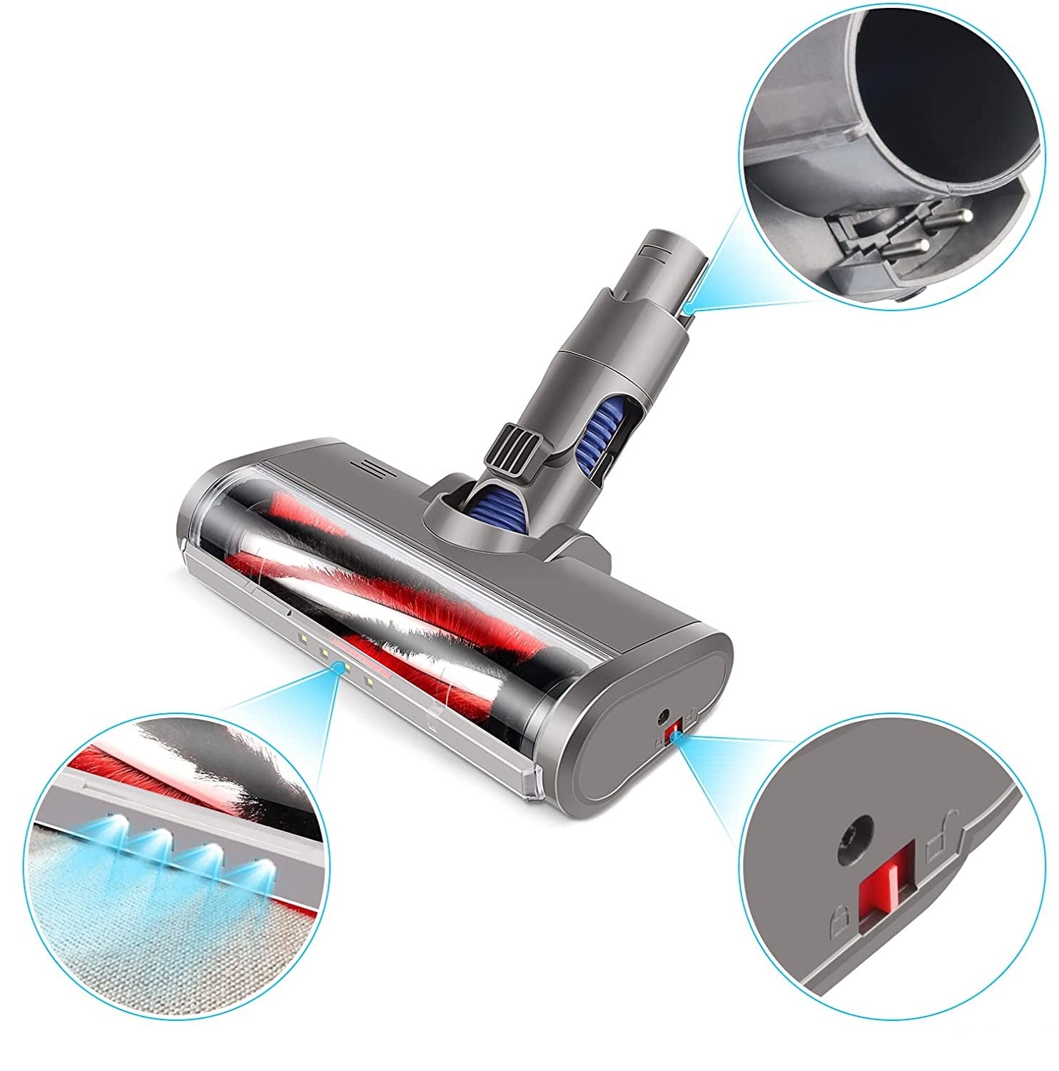 Motorhead for All Dyson V6, DC44, DC45, DC59 Vacuum Cleaners 3