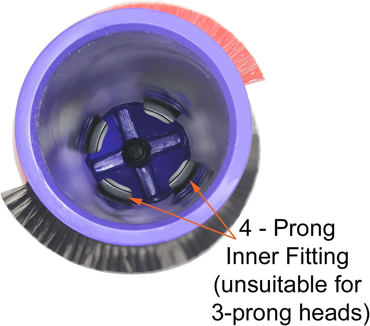 Roller brush for Dyson V6 Absolute, Motorhead, Animal Origin & Animal Extra 4