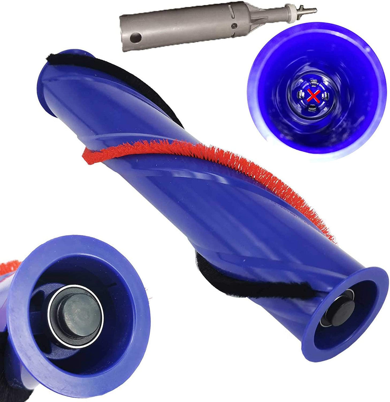 Roller brush for Dyson V6 Absolute, Motorhead, Animal Origin & Animal Extra 7
