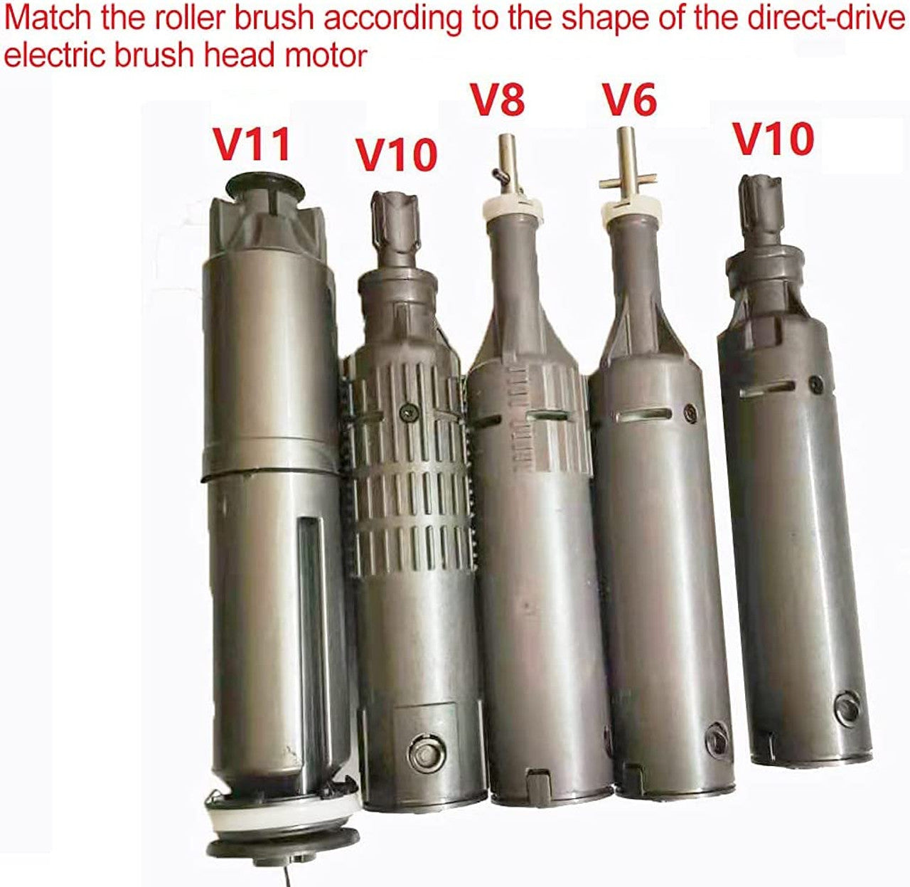 Roller brush for Dyson V6 Absolute, Motorhead, Animal Origin & Animal Extra 11