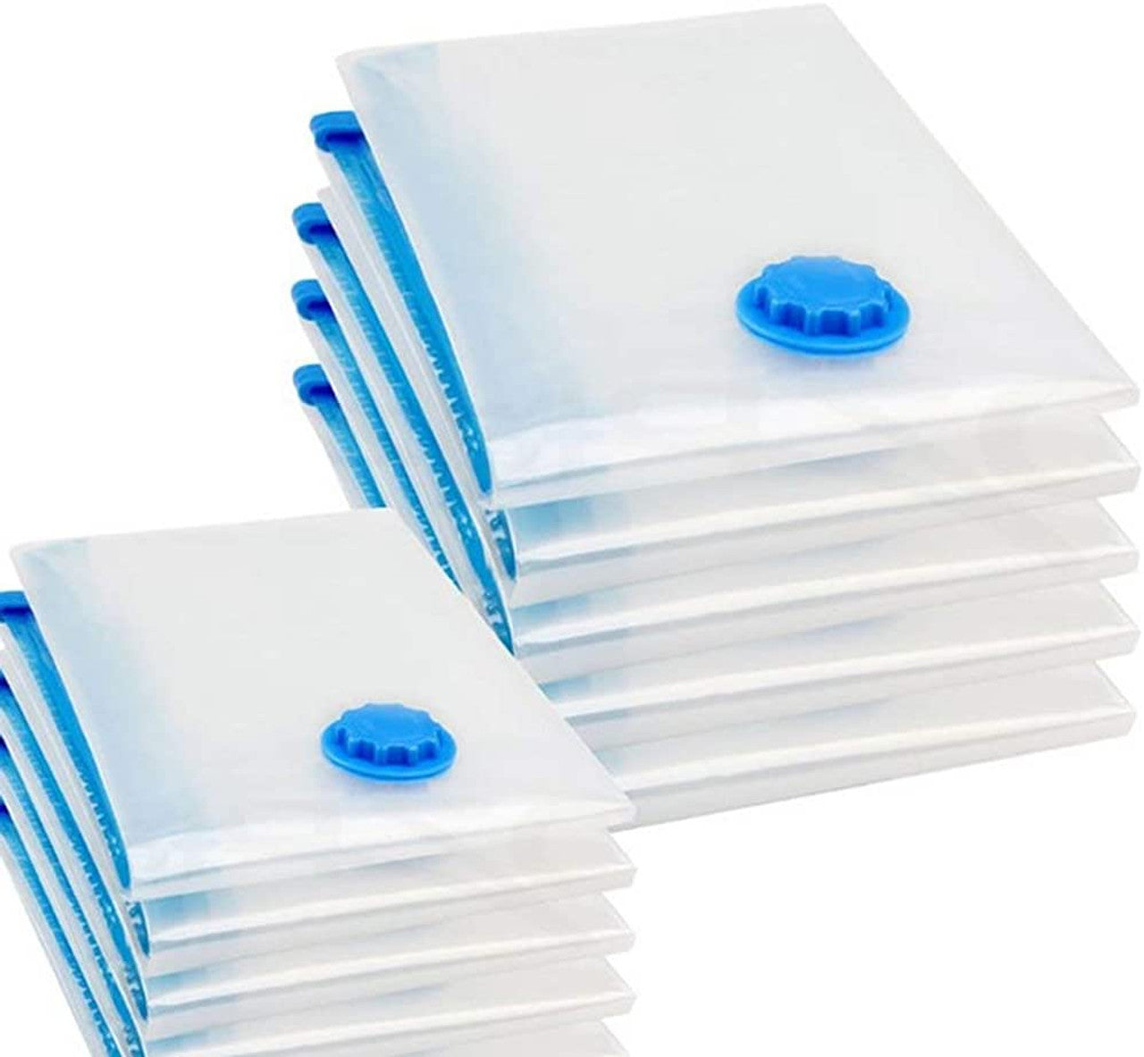 9 Pack Space Saver Vacuum Seal Storage Bag Kit, 2 Large, 5 Medium & 2 Small 11