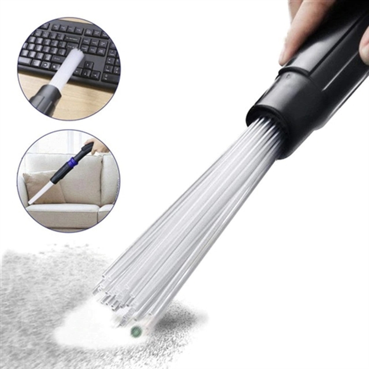 Straw Vacuum Dusting Brush for DYSON V6, DC35, DC39 Vacuum Cleaners 3