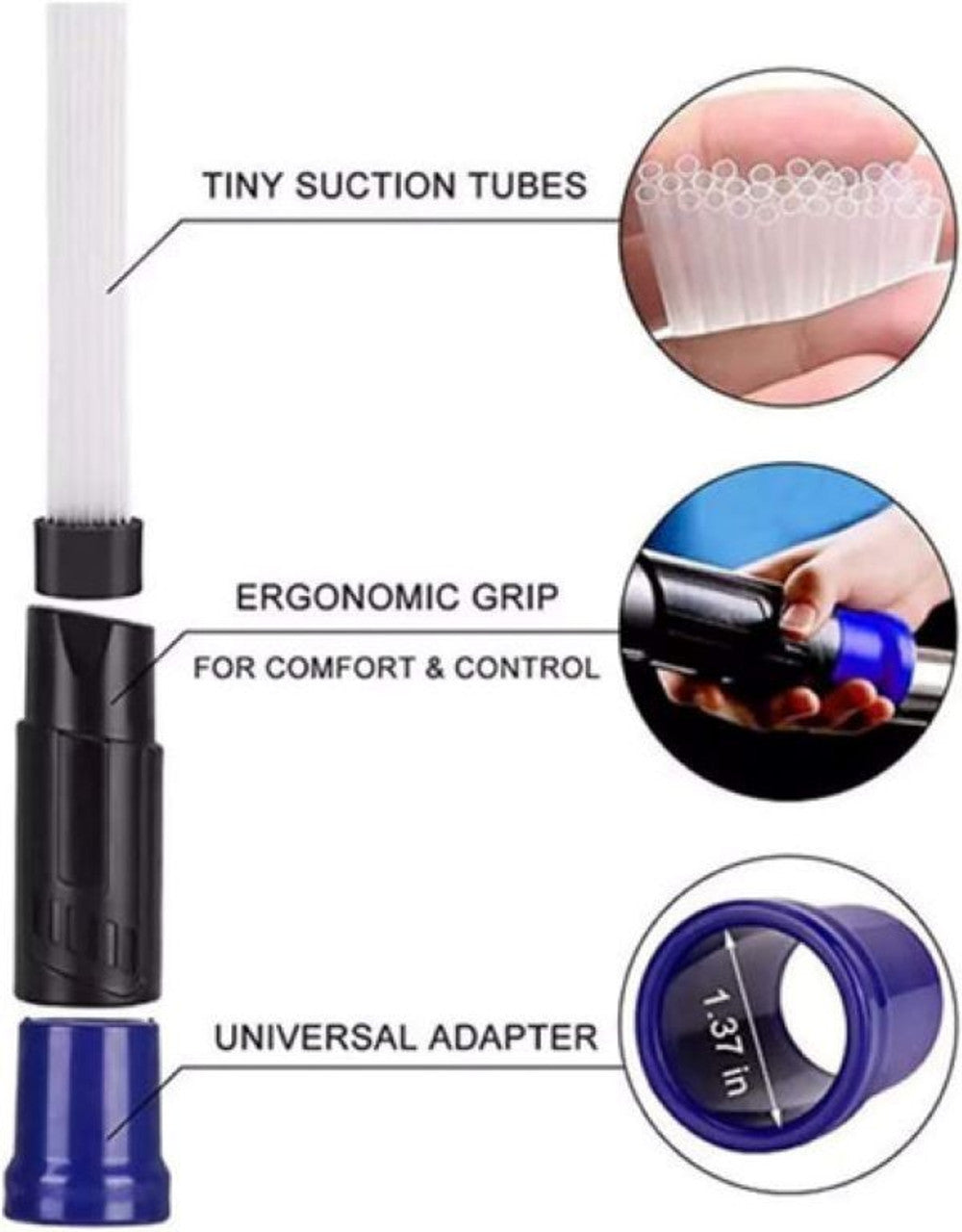 Straw Vacuum Dusting Brush for DYSON V6, DC35, DC39 Vacuum Cleaners 8