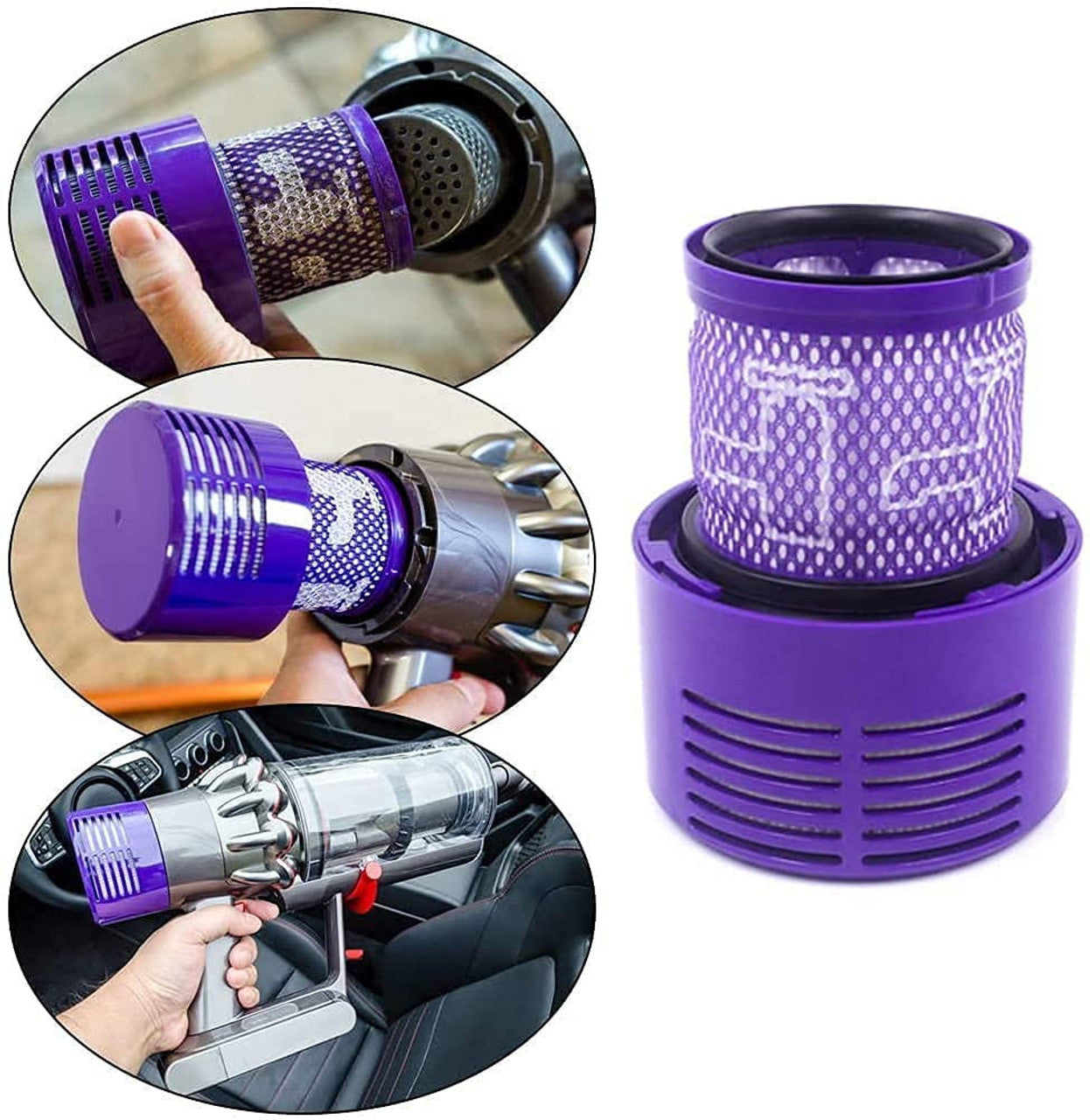 2  x HEPA Filters for Dyson V10 Vacuum Cleaners 6
