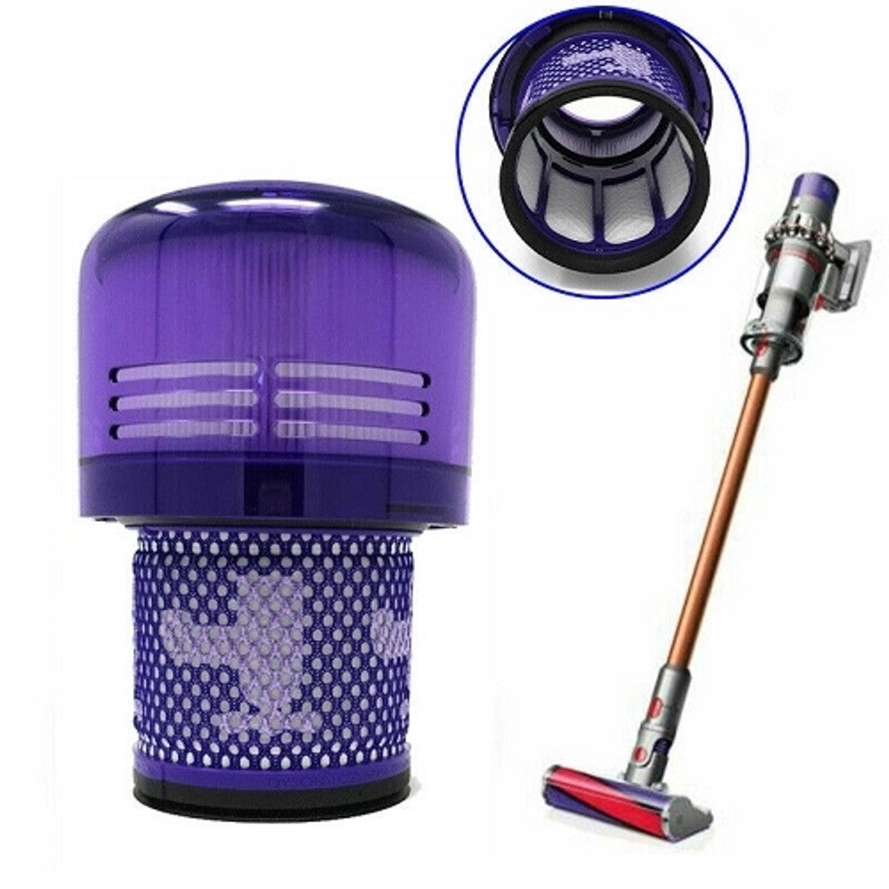 2 x HEPA  Filters For DYSON V11 Stick Vacuum Cleaners 4