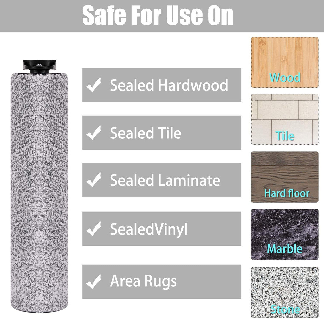 Filters & Roller Brush Pack For Tineco Floor One S3 3