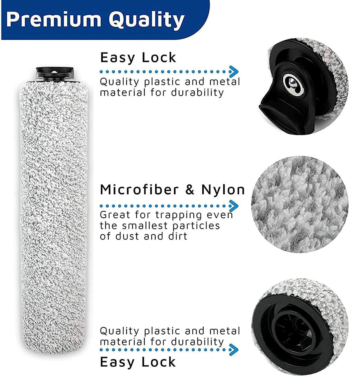 Filters & Roller Brush Pack For Tineco Floor One S3 6