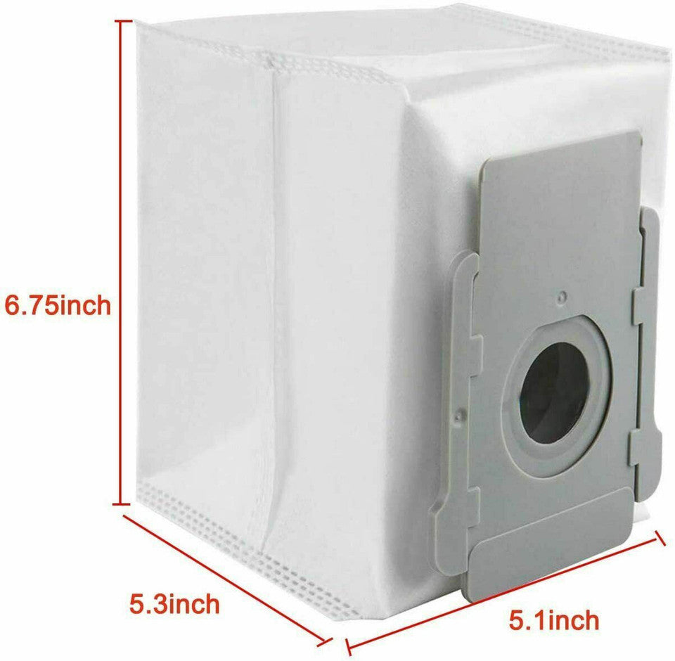 12 X Vacuum bags for iRobot Roomba i3+, i7+, s9+, j7+  robot vacuum cleaners 5