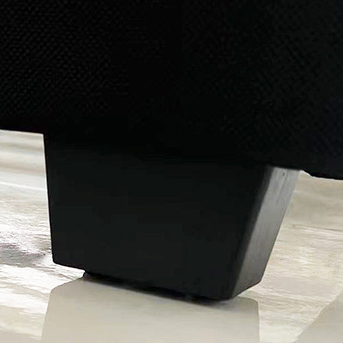 Camelia King Single Size Bed Frame Pink Velvet Upholstery High Headboard Quality Slats Metal Structure 6