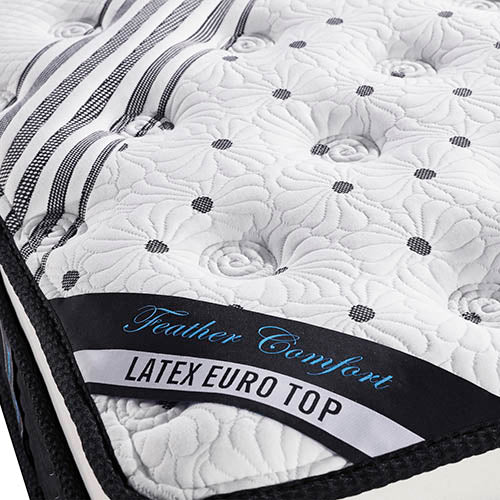 Mattress Euro Top Queen Size Pocket Spring Coil with Knitted Fabric Medium Firm 33cm Thick 6