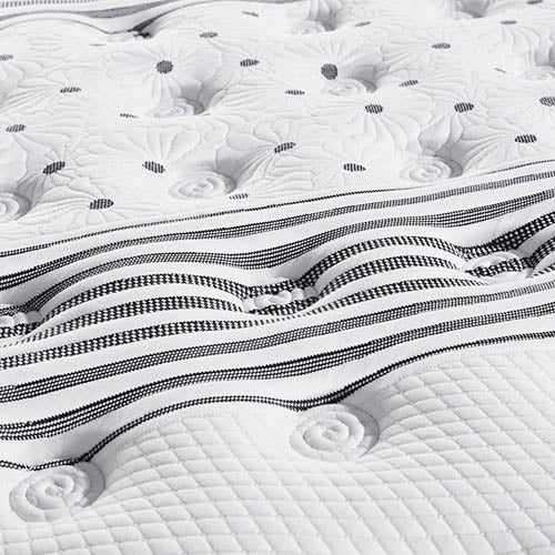 Mattress Euro Top Queen Size Pocket Spring Coil with Knitted Fabric Medium Firm 33cm Thick 7