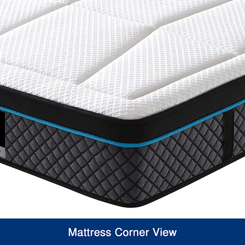 King Mattress in Coolmax Memory Foam 6 Zone Pocket Coil Soft Firmness 4