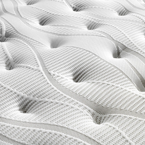 Mattress Euro Top Single Size Pocket Spring Coil with Knitted Fabric Medium Firm 34cm Thick 4