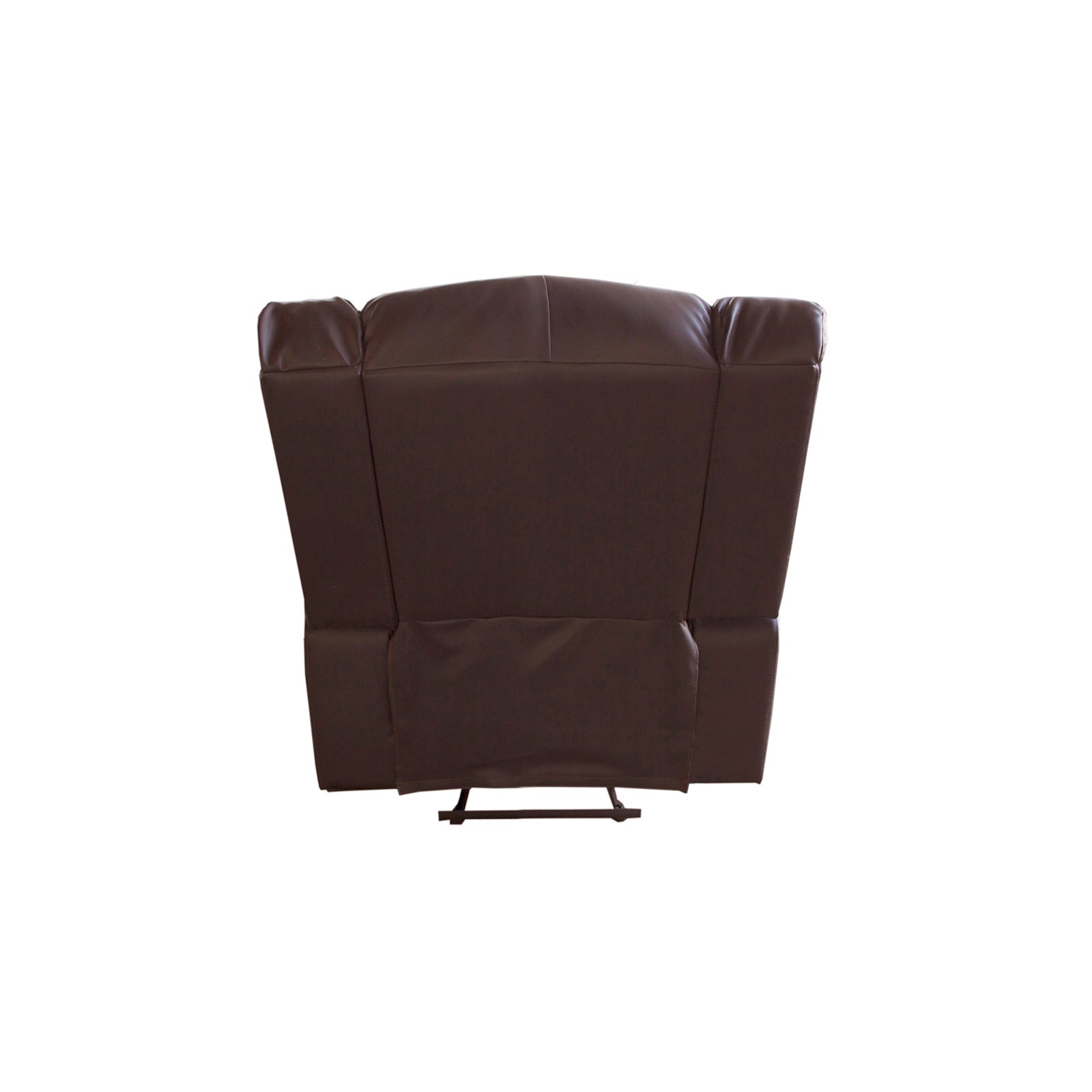 Single Seater Recliner Sofa Chair In Faux Leather Lounge Couch Armchair in Brown 4