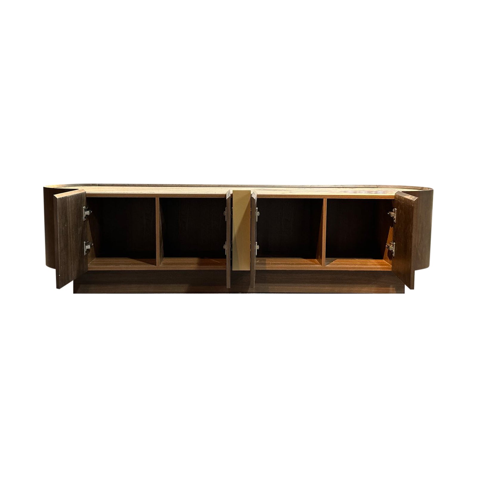 TV Cabinet MDF Board Melamine Interior Storage Entertainment Unit 3