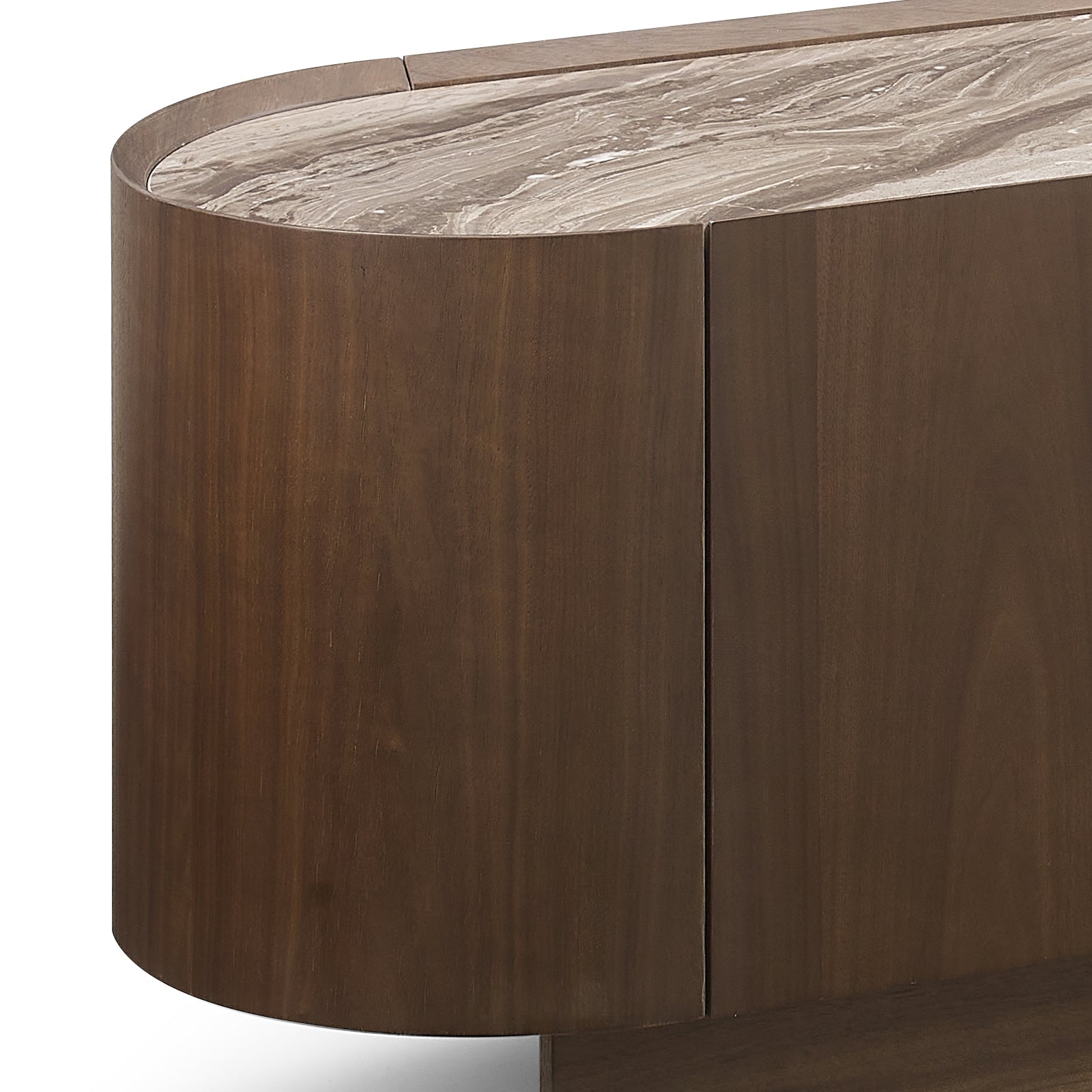 TV Cabinet MDF Board Melamine Interior Storage Entertainment Unit 4