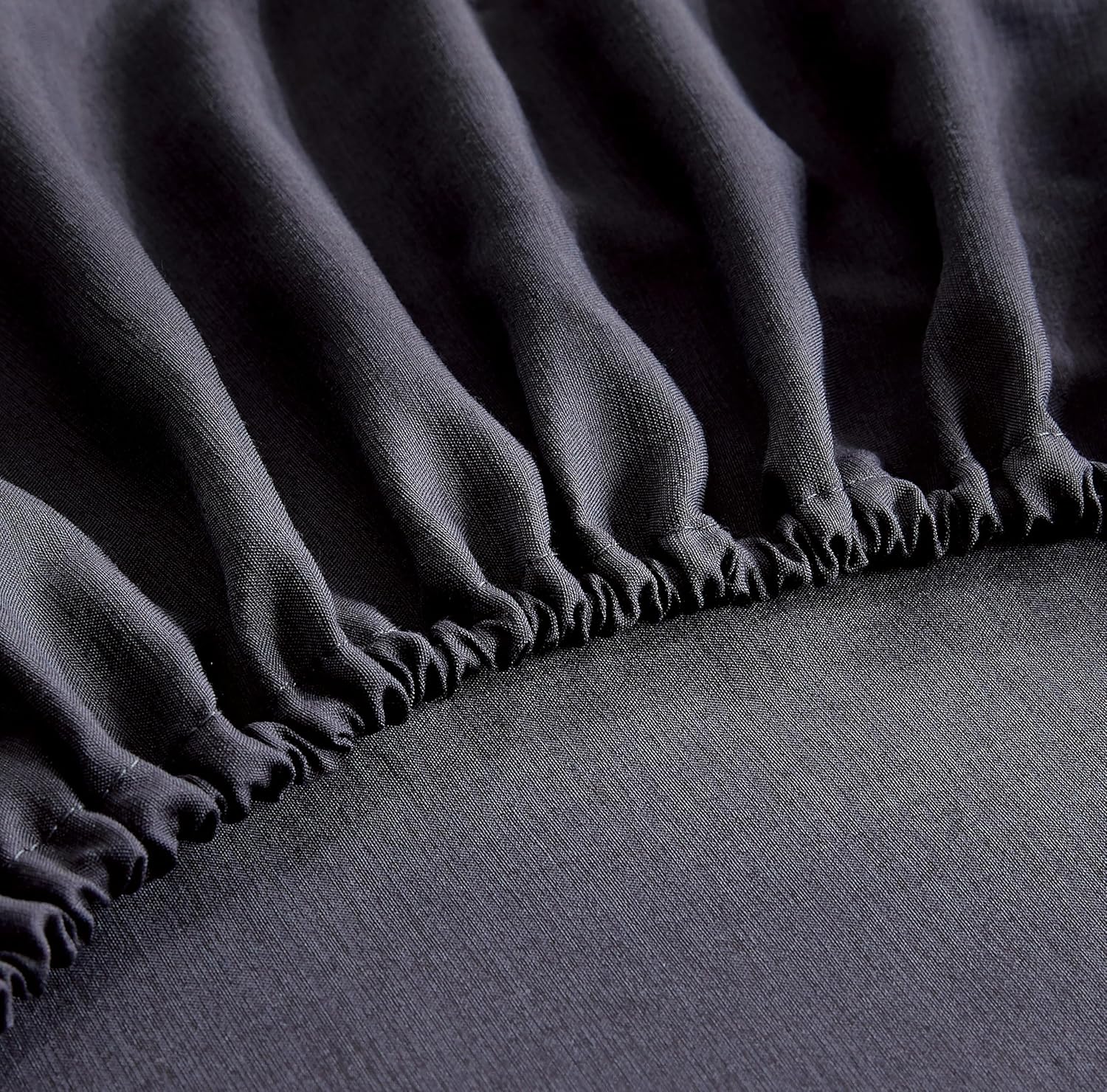Bamboo Microfibre Sheet Set - Charcoal - Single 9