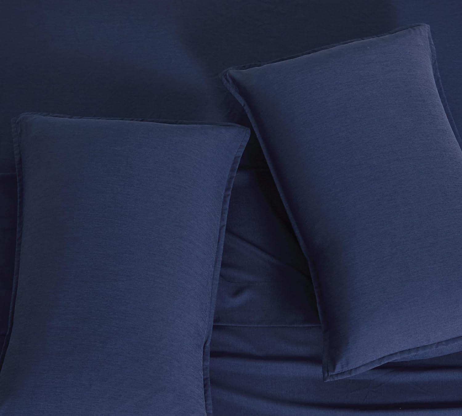 Bamboo Microfibre Sheet Set - Navy - Single 7