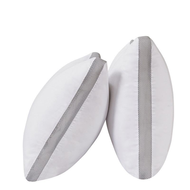 Luxurious Bamboo Cooling Twin Pack Plush Down-Like Pillows 5