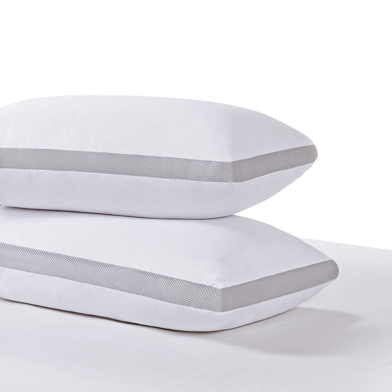 Luxurious Bamboo Cooling Twin Pack Plush Down-Like Pillows 6