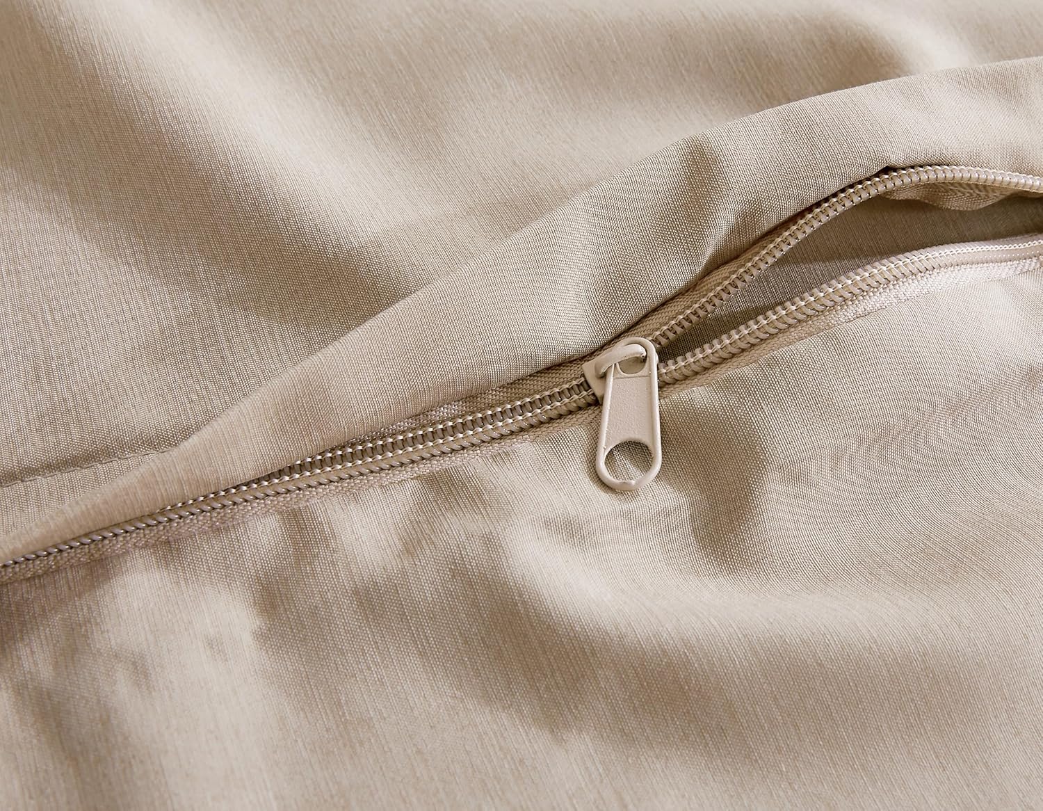 Bamboo Microfibre Quilt Cover Set - Linen - Double 3