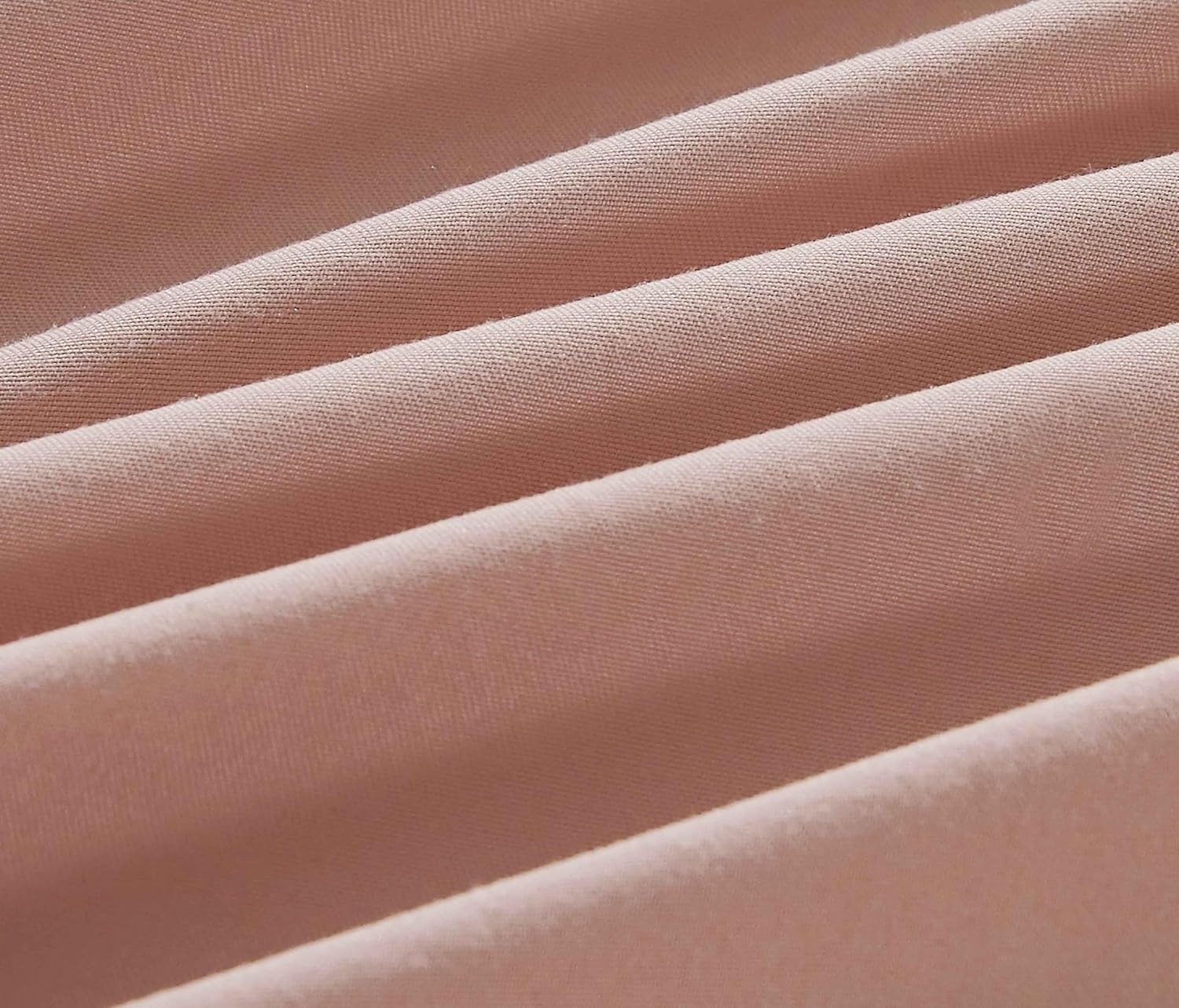 Vintage Washed Microfibre Sheet Set (Pink, Double) 5