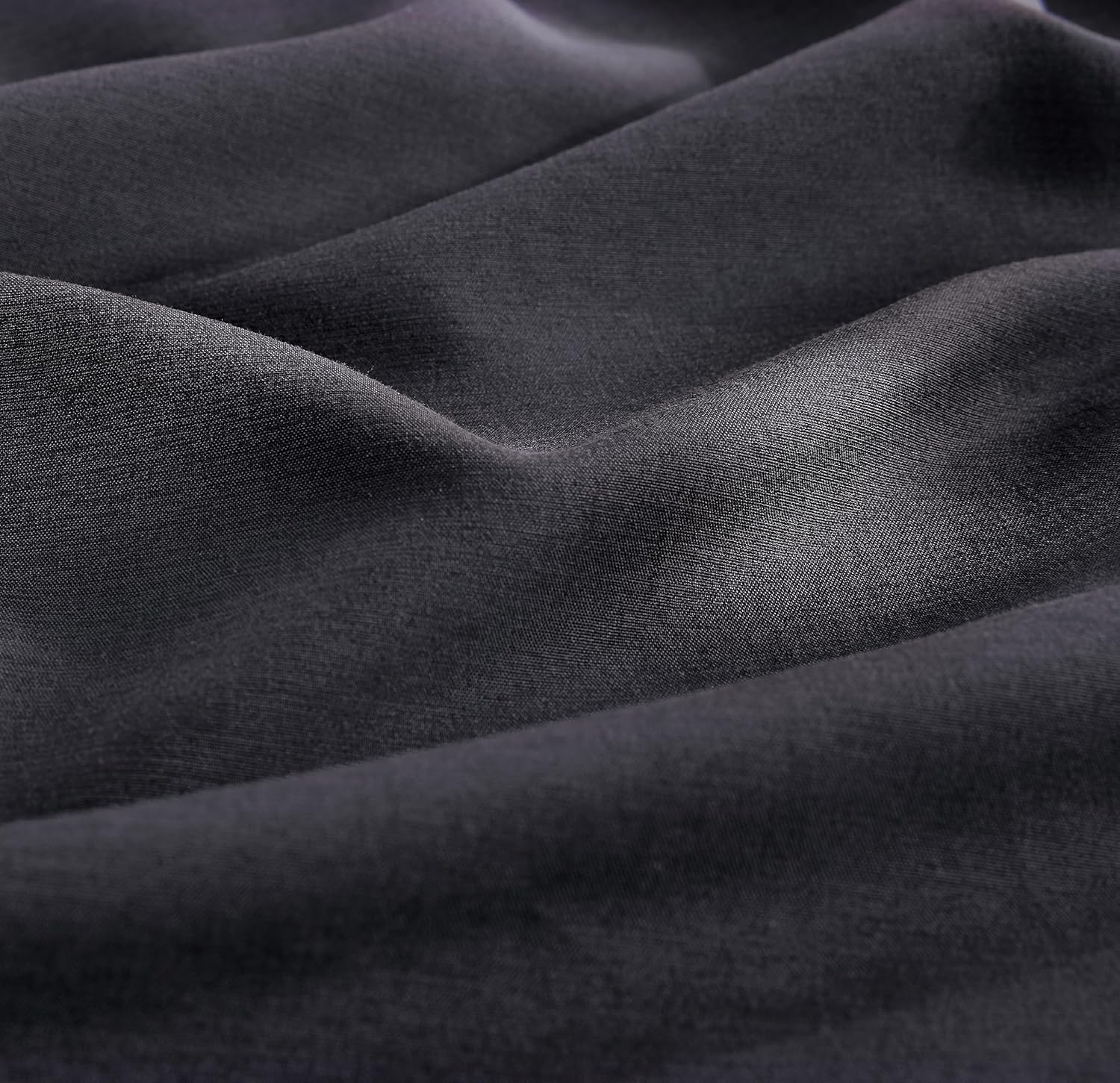Bamboo Microfibre Quilt Cover Set - Charcoal - Queen 7